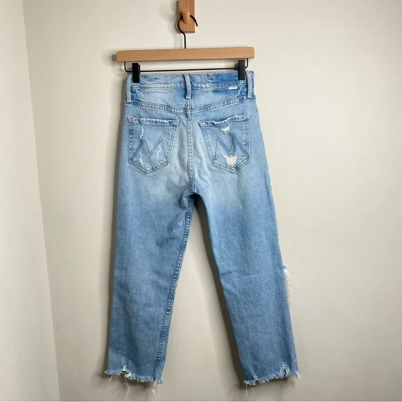 Mother Superior The Tomcat Ankle Length Straight Leg Jeans - Picture 6 of 11